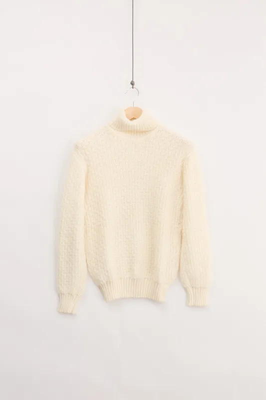 Wool Turtleneck Sweater (M) made by Livid Jeans