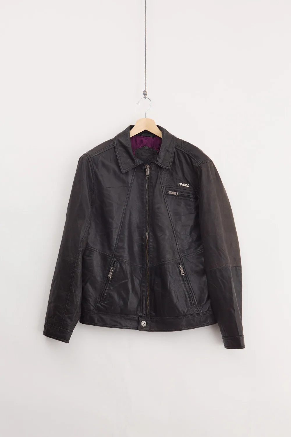 O'Niell Leather Jacket (L) sold by Livid Jeans