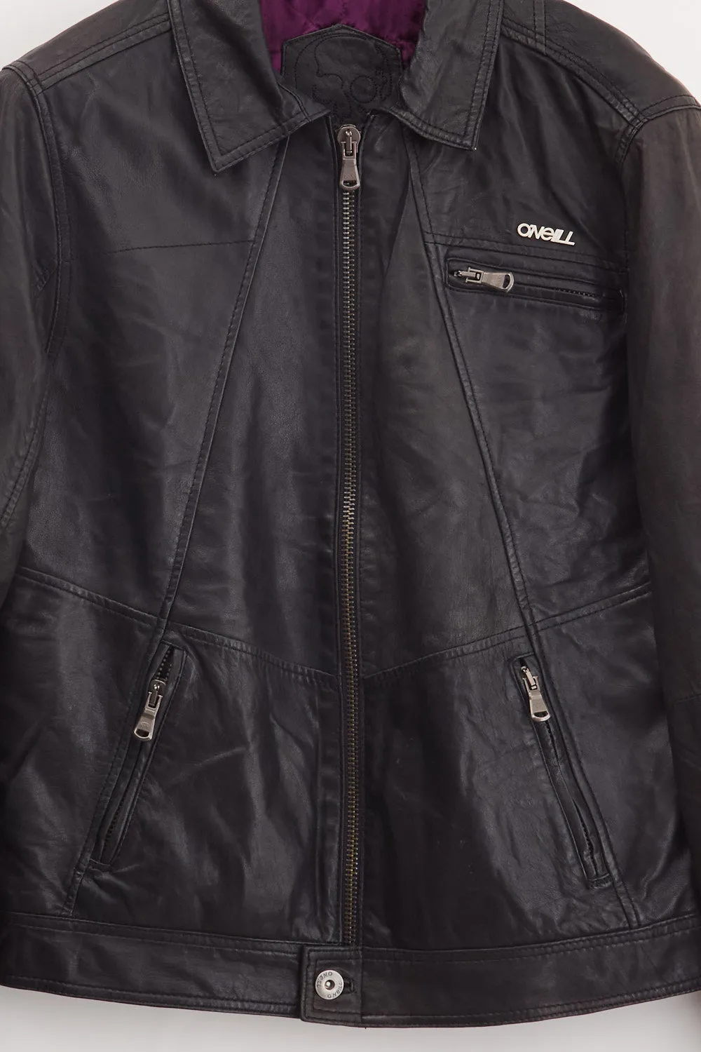 O'Niell Leather Jacket (L) sold by Livid Jeans product image thumbnail 3