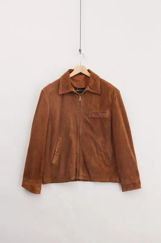 Suede Leather Jacket (M) made by Livid Jeans