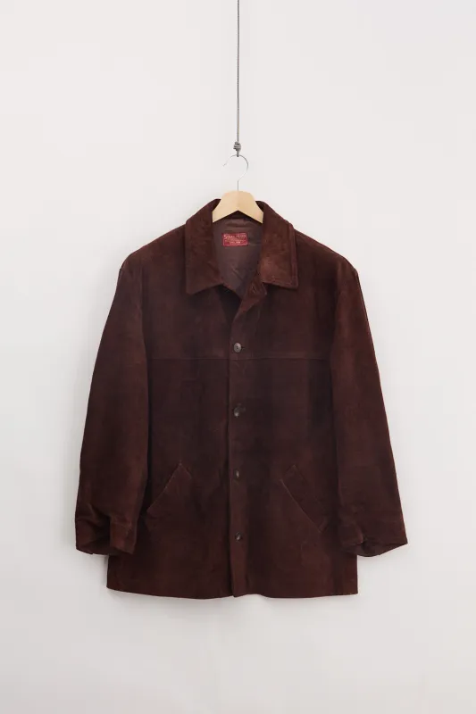 Suede Leather Jacket (L) made by Livid Jeans