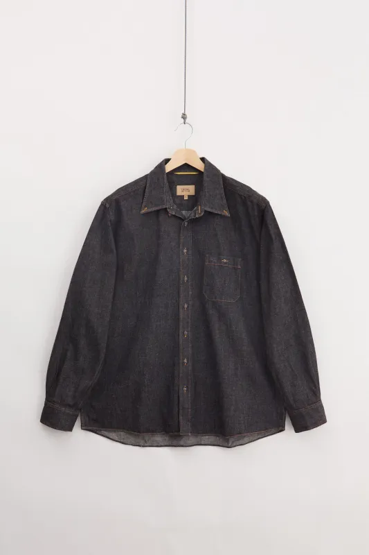 Raw Denim Shirt (XL) made by Livid Jeans