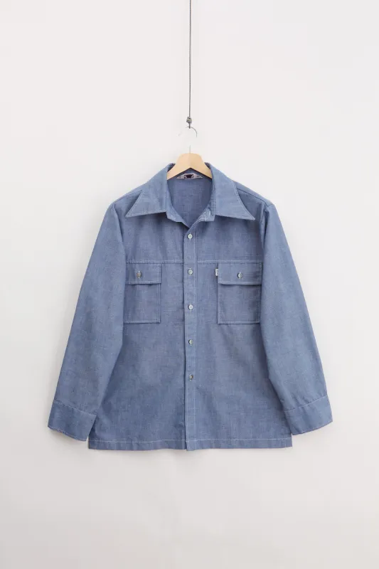 70's Levi's Panatela Denim Shirt (XL) sold by Livid Jeans