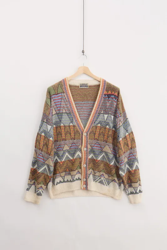 College Cardigan Knit  (XL) made by Livid Jeans