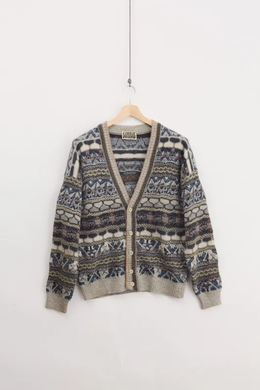 College Cardigan Knit (L) made by Livid Jeans