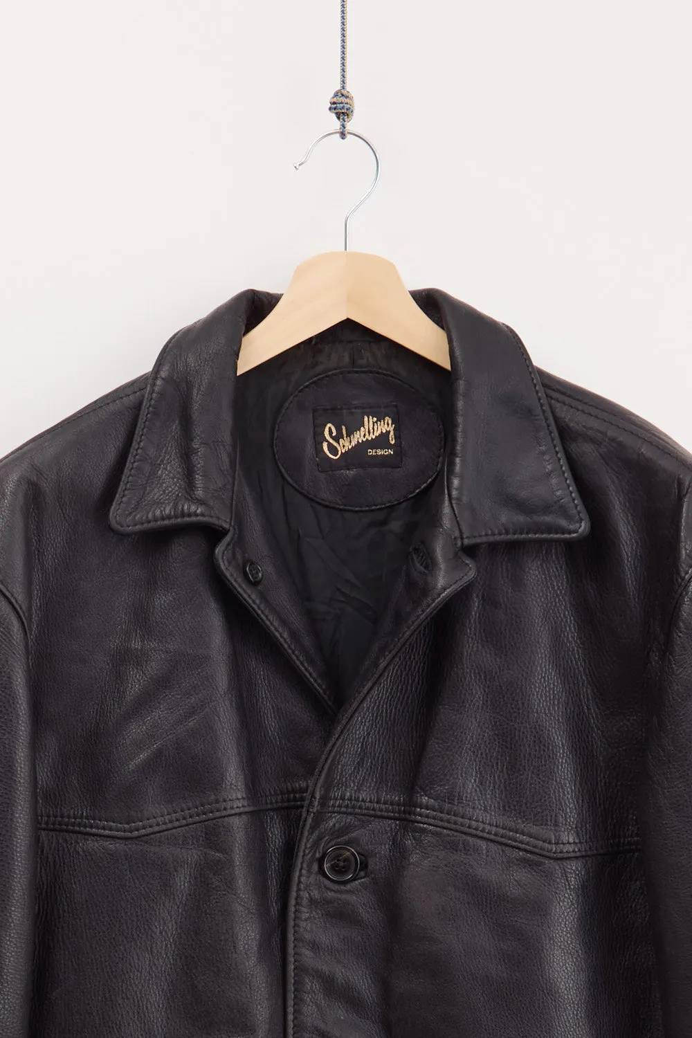 Leather Car Coat (M) sold by Livid Jeans product image thumbnail 3