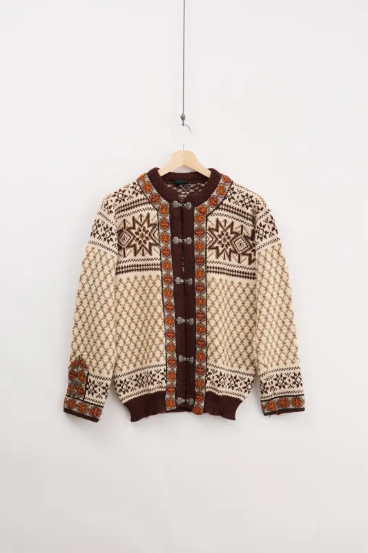 70's Dale of Norway Traditional Knitted Cardigan (M) made by Vintage