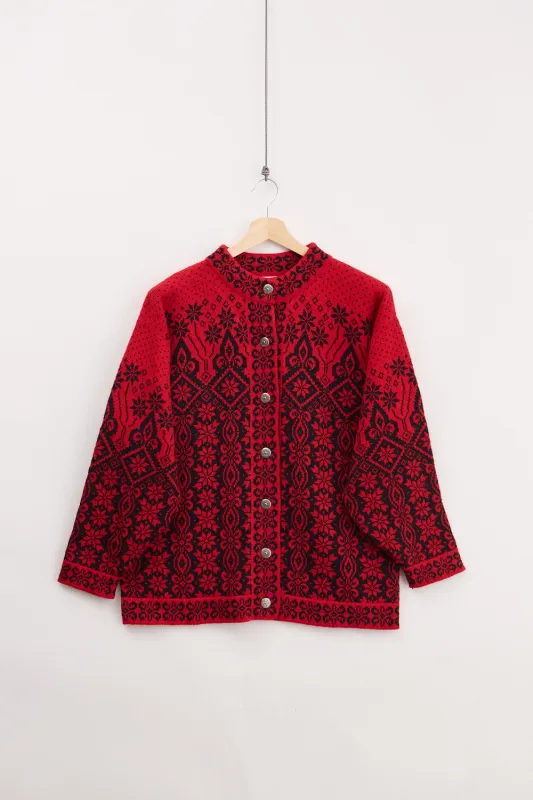 Dale of Norway Knit Cardigan Jacket (L) made by Vintage