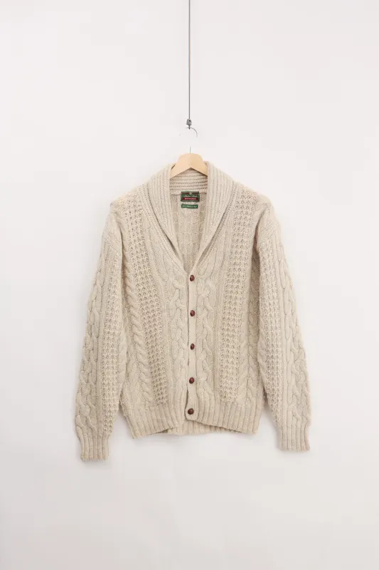 Traditional Knit Cardigan (L) made by Vintage