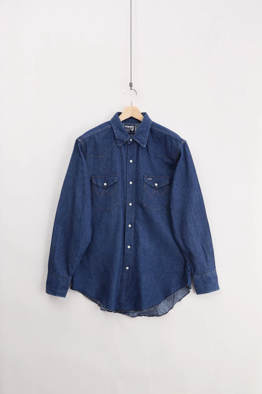 Wrangler Western Denim Shirt (XL) sold by Livid Jeans