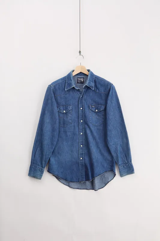 Wrangler Western Denim Shirt (L) made by Livid Jeans