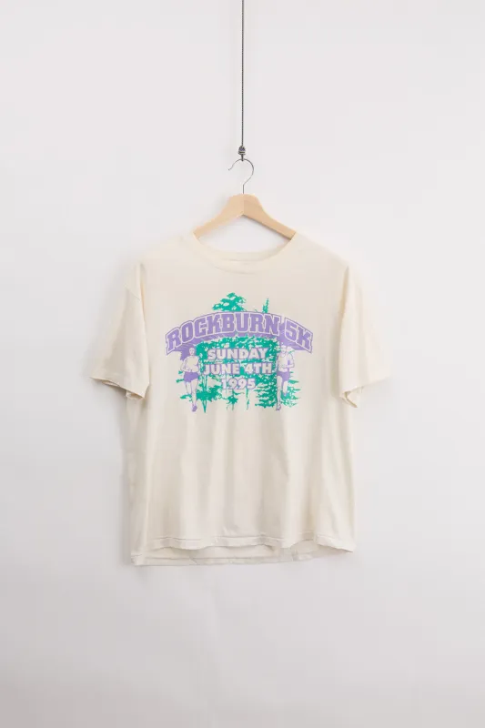 1995 Rockburn Running Tee (L) made by Vintage