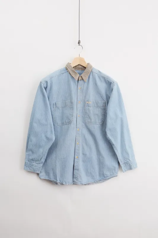90's Guess denim shirt (S) made by Vintage