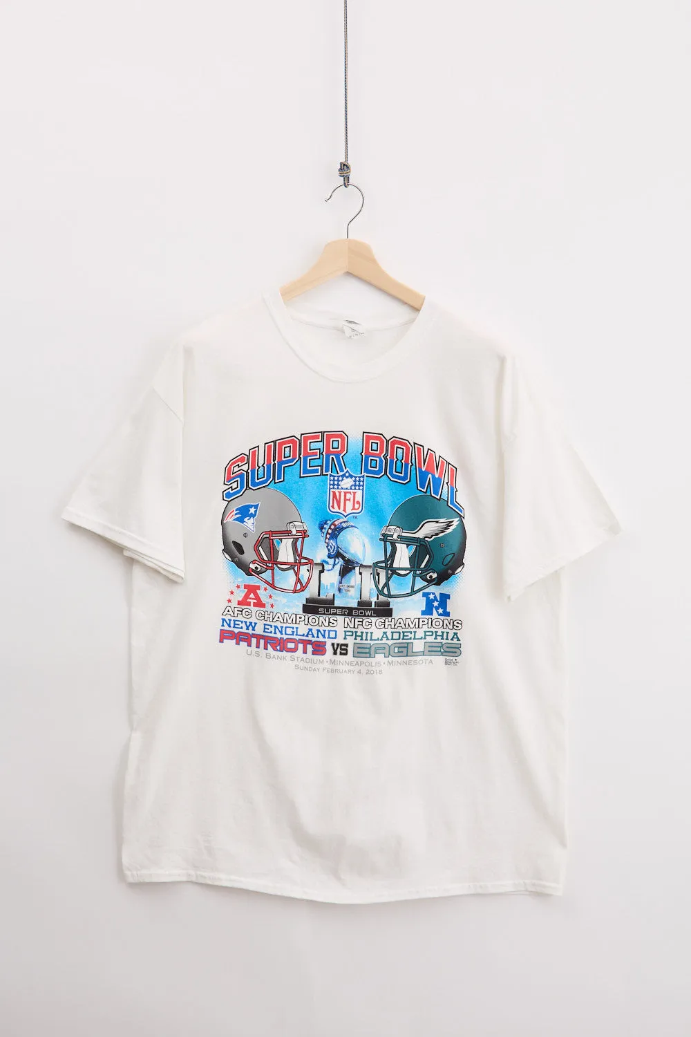 2018 Superbowl tee (XL) sold by Livid Jeans