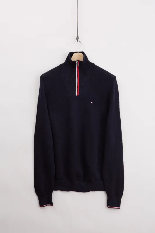 Tommy Hilfiger Quarter zip (L) made by Vintage
