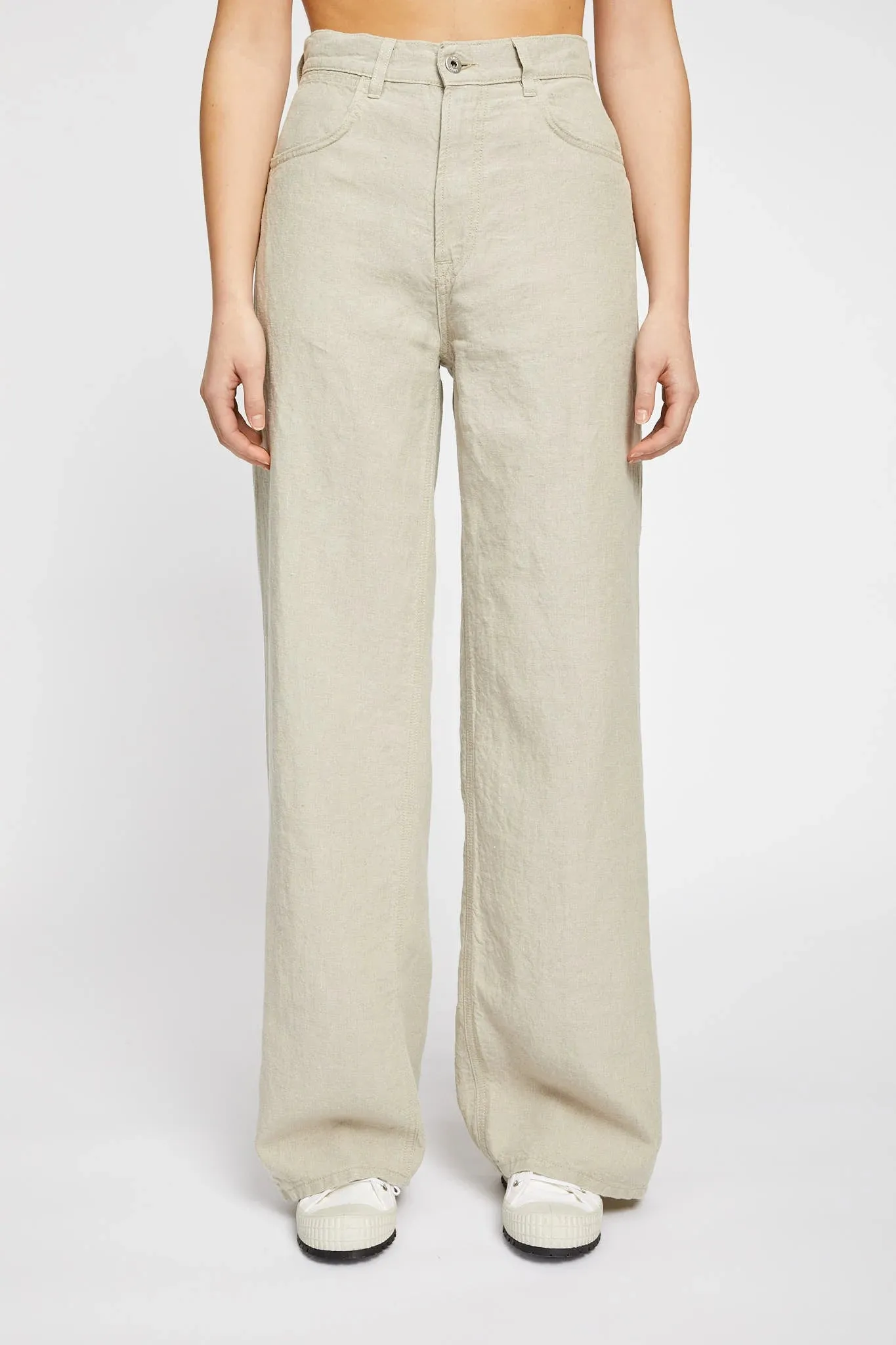 Keri Linen Stone sold by Livid Jeans