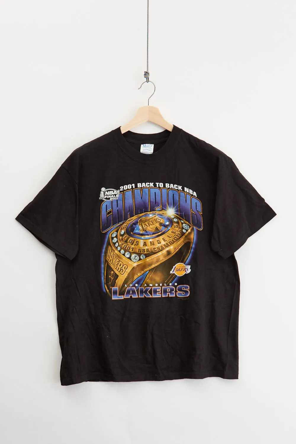 2001 Lakers tee (XL) sold by Livid Jeans