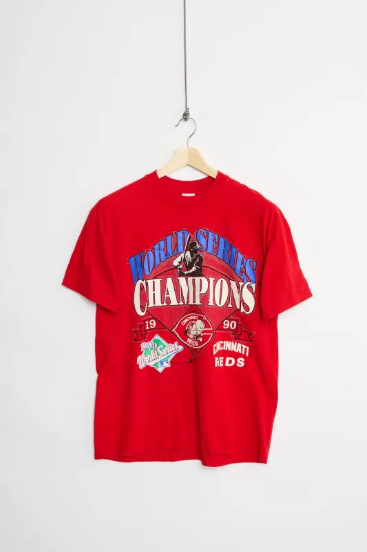 1990 Cincinnati Reds World Series tee (XL) made by Vintage