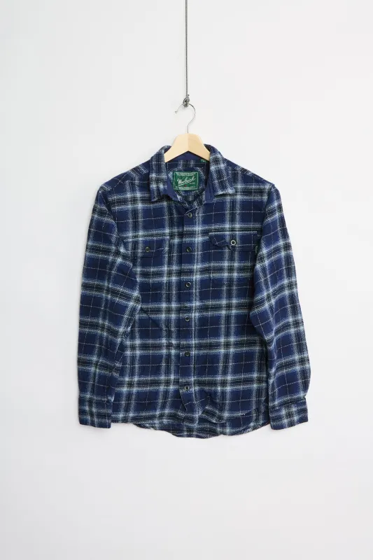 Y2K Woolrich heavy flannel overshirt (M) made by Vintage