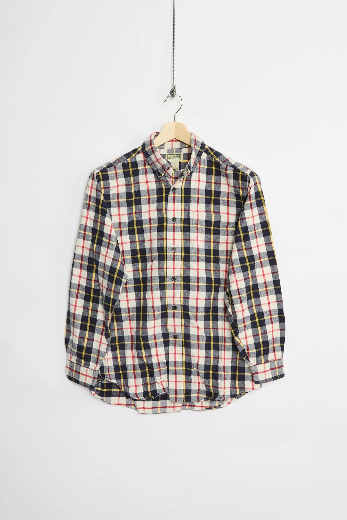 L.L. Bean flannel shirt (M) sold by Livid Jeans