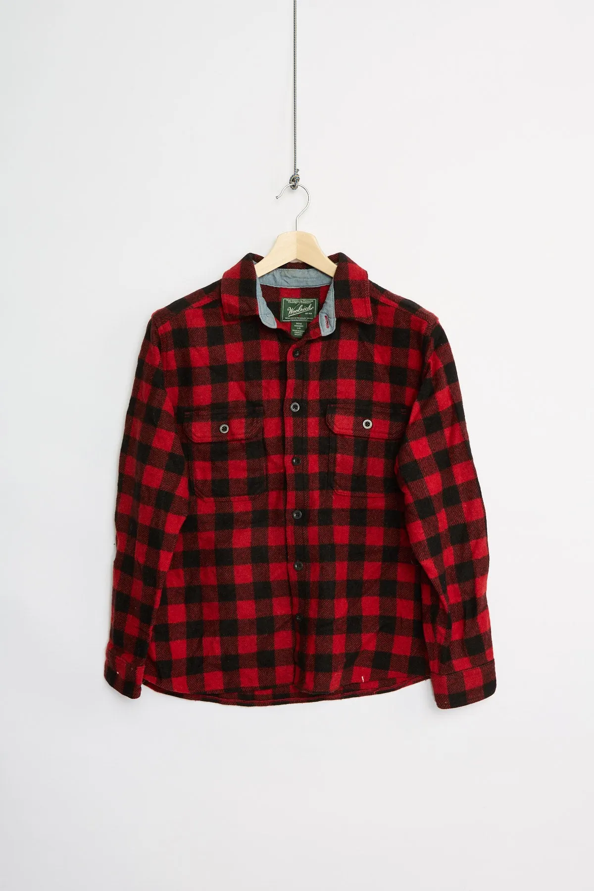 Woolrich Wool Shirt Jacket (L) sold by Livid Jeans