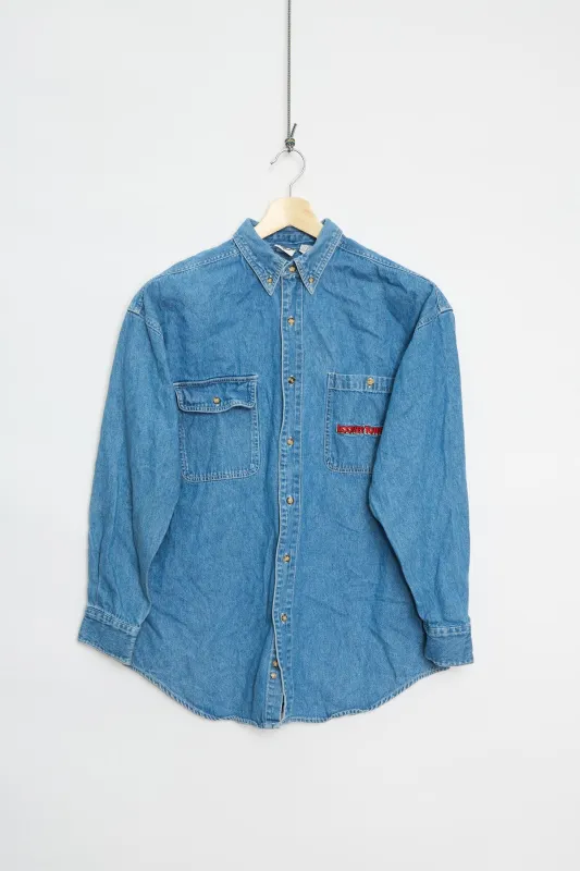 1993 Looney Toons Denim shirt (M) made by Livid Jeans