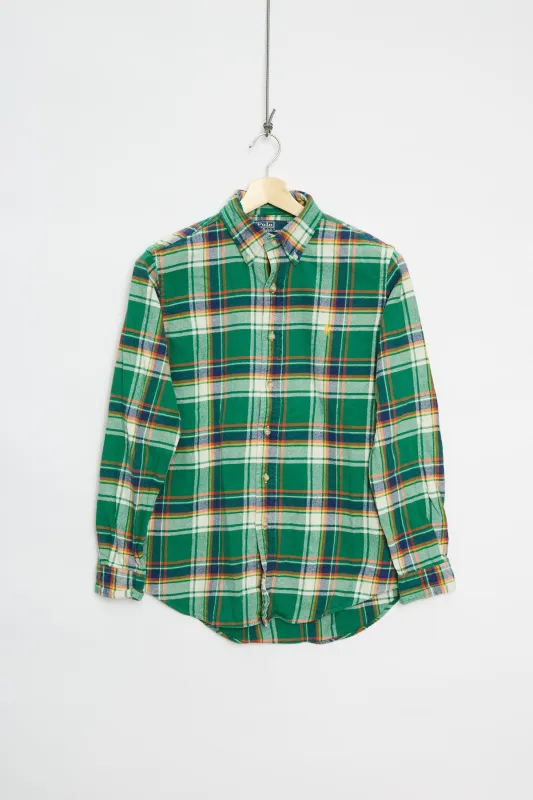 Polo Ralph Lauren Flannel shirt (M) made by Vintage