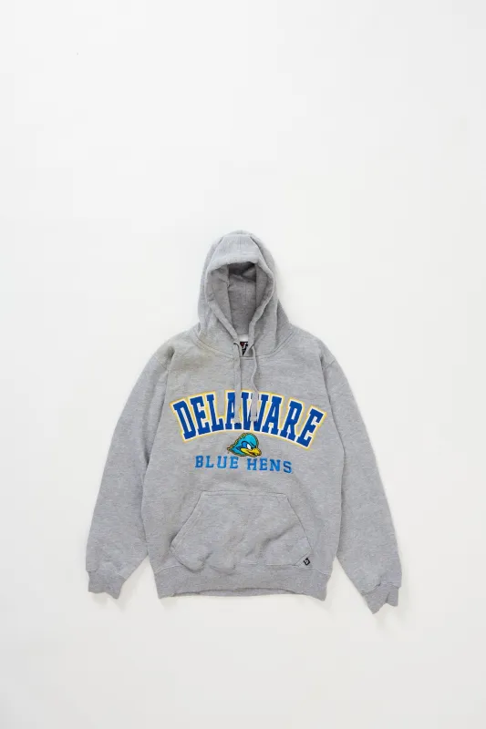 Delaware Blue Hens hoodie (S) made by Vintage