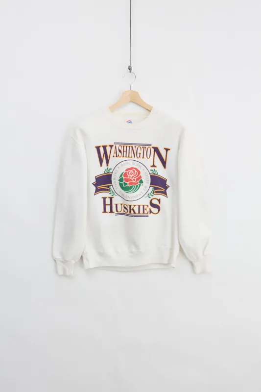 Washington Huskies Crewneck (M) made by Vintage