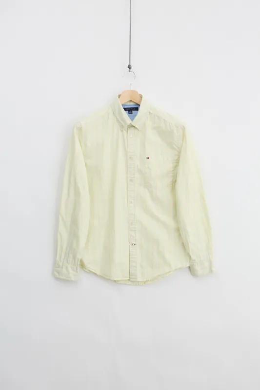Tommy Hilfiger Striped Shirt  (M) made by Vintage