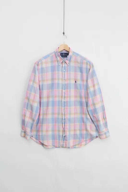 Ralph Lauren Madras Shirt (L) made by Livid Jeans