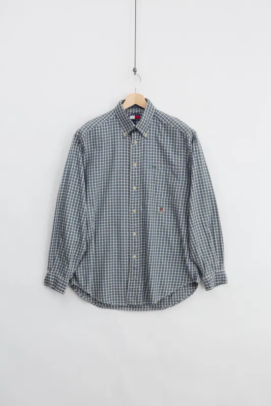 Tommy Hilfiger Checked Shirt (M) made by Vintage