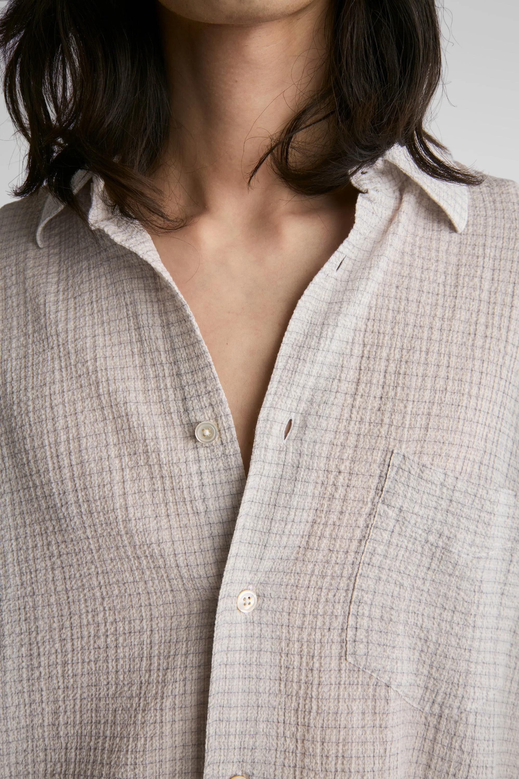 Brass Grey Seersucker sold by Livid Jeans product image thumbnail 2