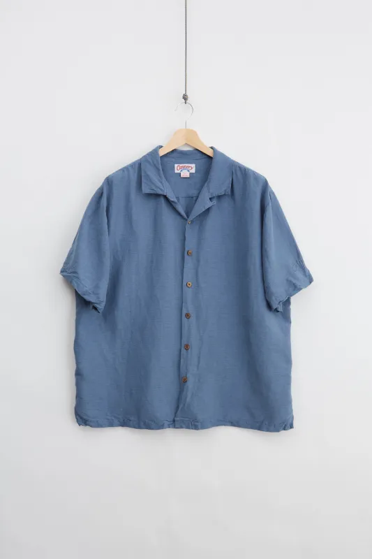 Silk Resort Shirt (2XL) made by Vintage