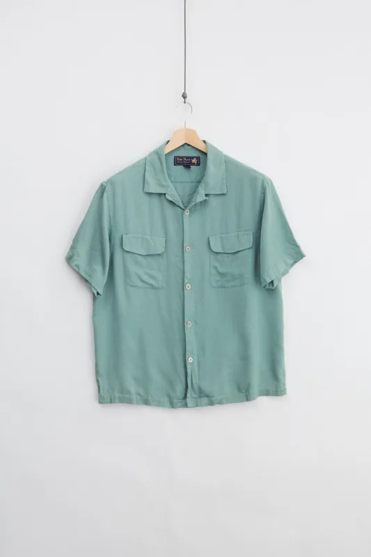 Silk Resort Shirt (M) made by Vintage