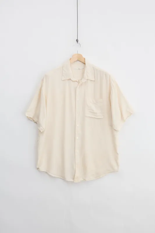 Silk Resort Shirt (XL) made by Vintage