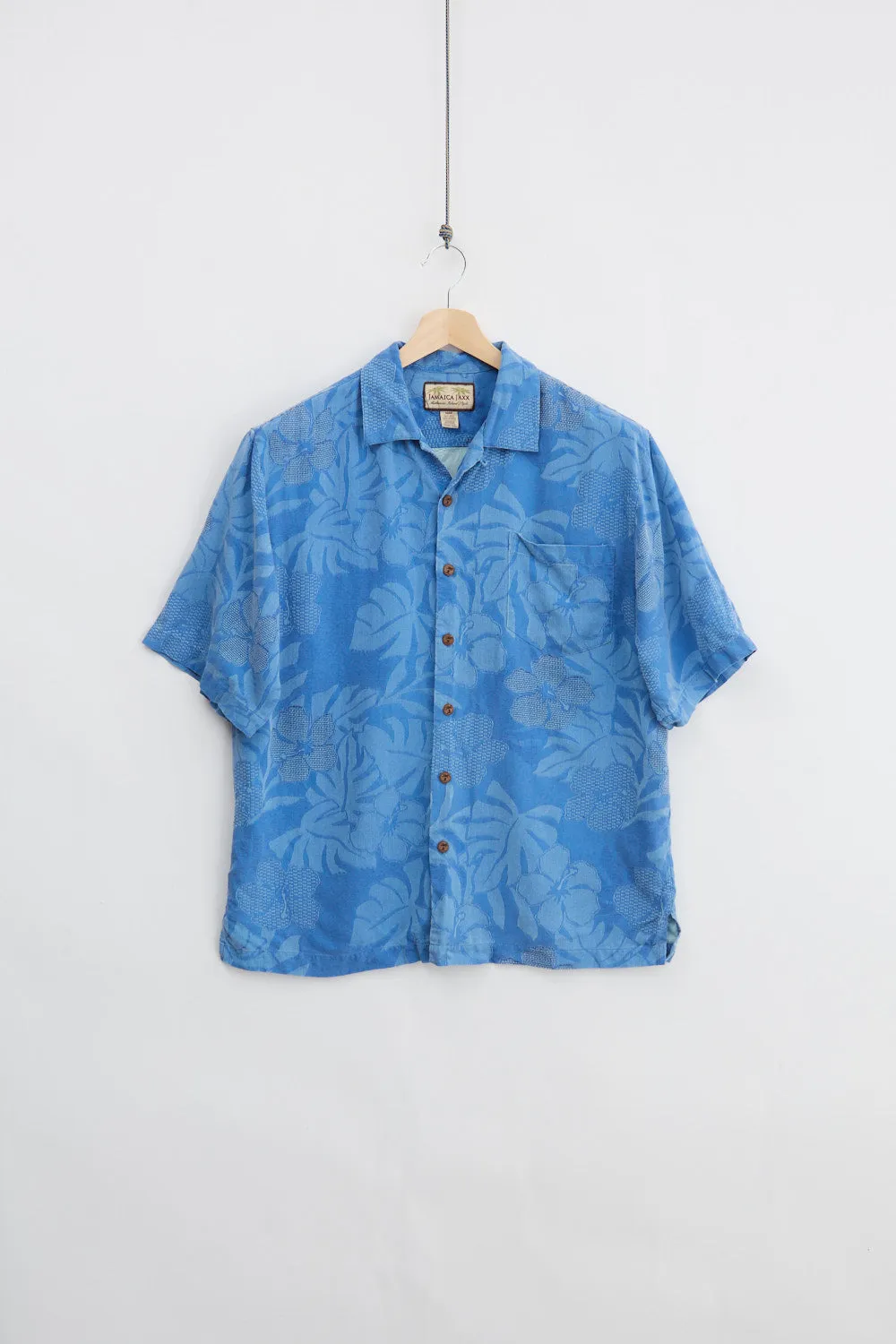 Jamaica Jaxx Silk Shirt (M) sold by Livid Jeans