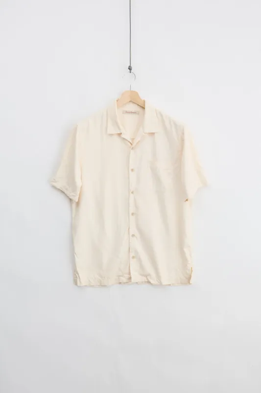 Tommy Bahama Silk Shirt (M) made by Vintage