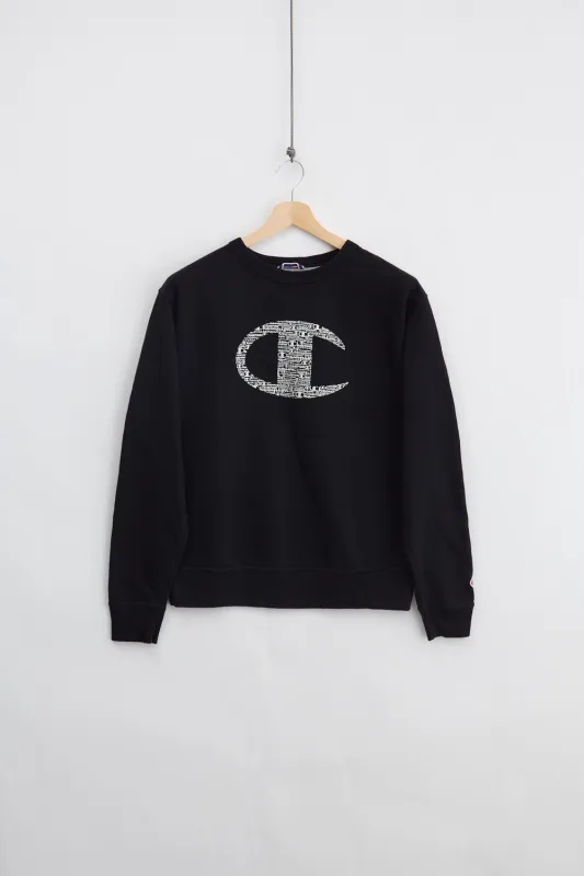 Champion Logo Sweatshirt (M) made by Vintage