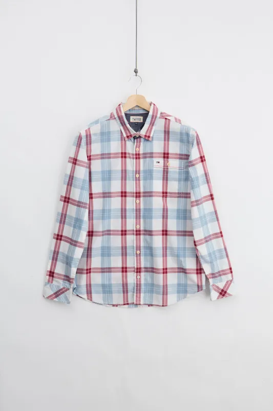 Hilfiger Denim Shirt (XL) made by Vintage