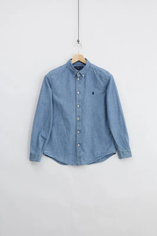 Ralph Lauren Denim Shirt (XL) made by Vintage