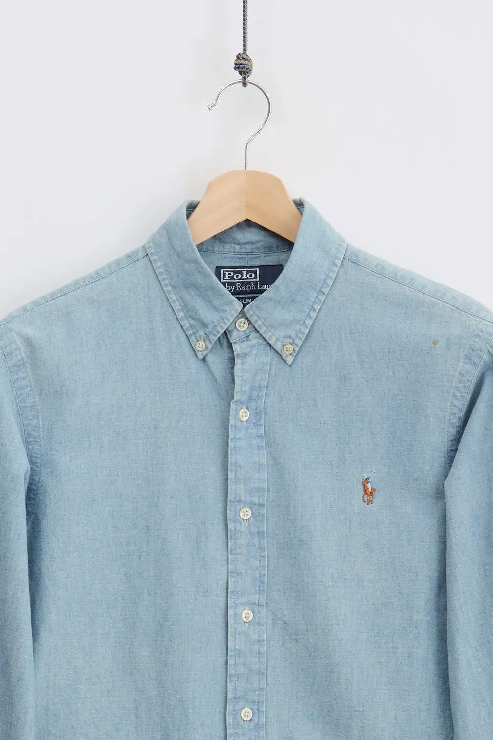 Polo By Ralph Lauren Denim Shirt (M) sold by Livid Jeans product image thumbnail 3