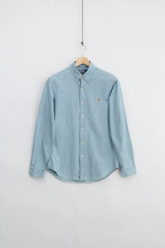 Polo By Ralph Lauren Denim Shirt (M) made by Vintage