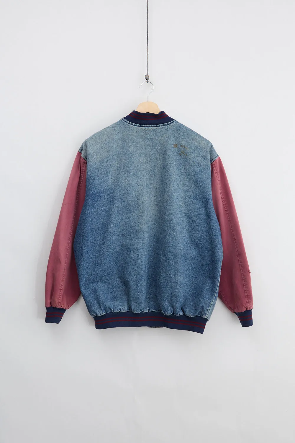 Varsity Denim Jacket (L) sold by Livid Jeans product image thumbnail 2