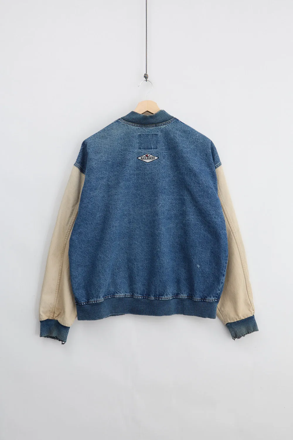 Varsity Denim Jacket (XL) sold by Livid Jeans product image thumbnail 2
