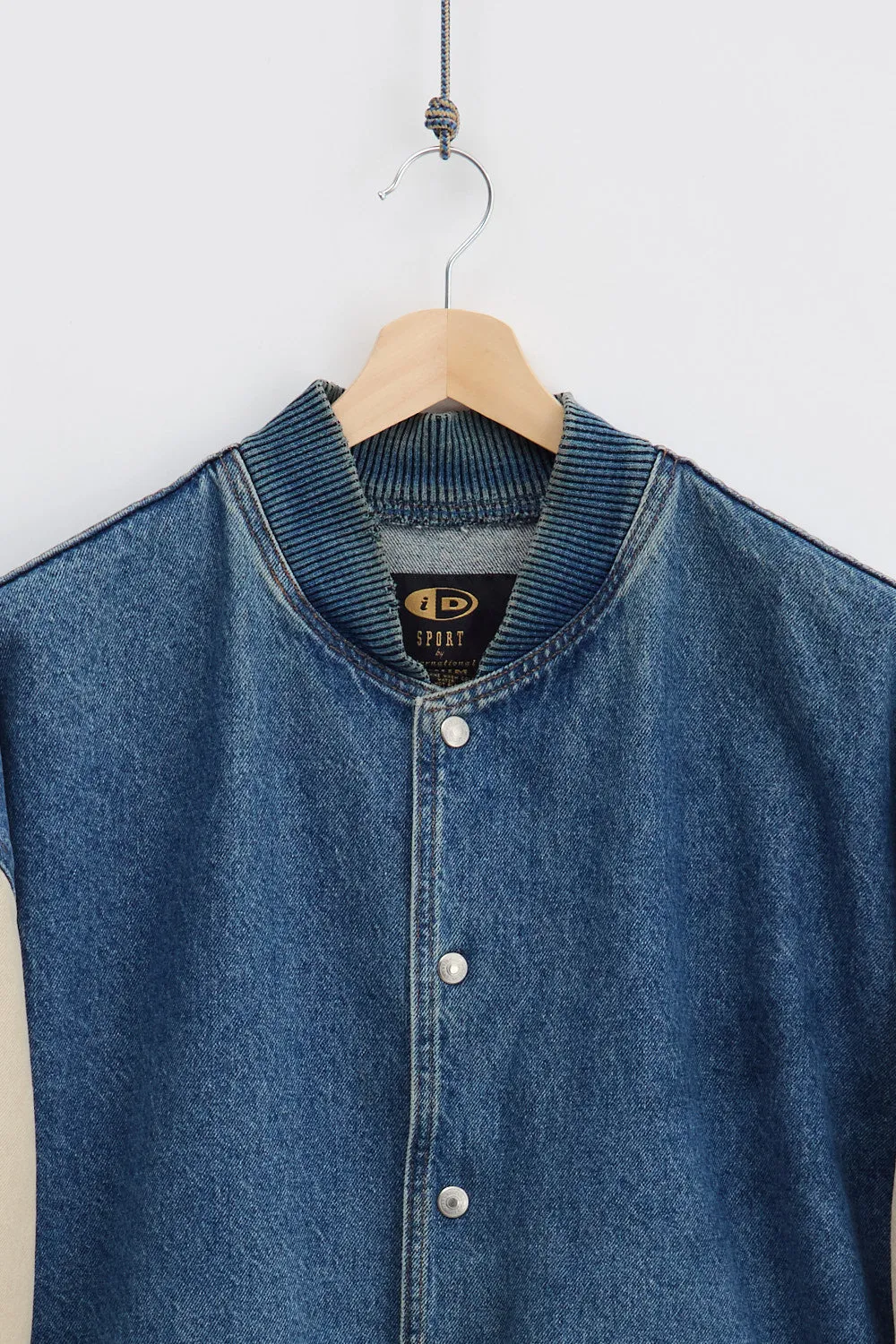 Varsity Denim Jacket (XL) sold by Livid Jeans product image thumbnail 3