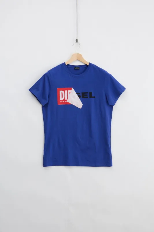 Diesel Sticker Tee (L) made by Vintage