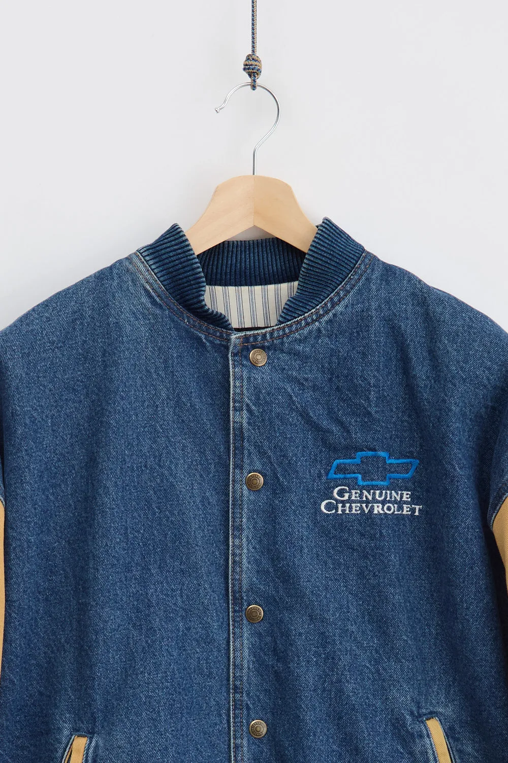 Chevrolet Varsity Denim Jacket (M) sold by Livid Jeans product image thumbnail 3