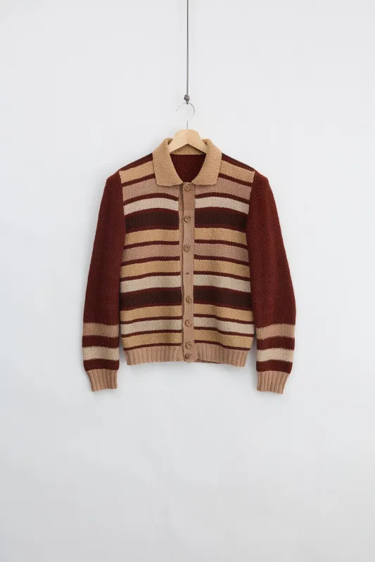 Buttonup Knit Cardigan (L) made by Vintage