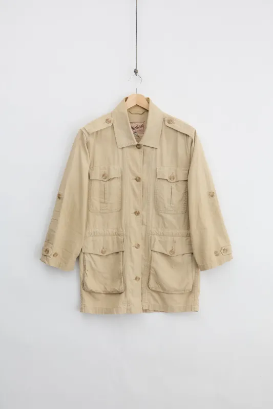 Woolrich Safari Shirt (S) made by Vintage